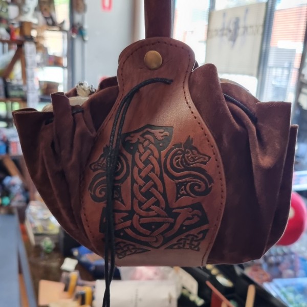 Vegan viking pouch