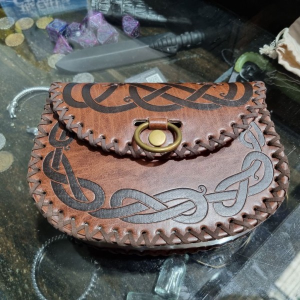 Pleather Belt Pouch - Wide Bag