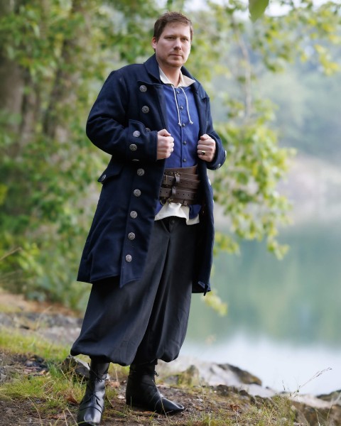 Captain Chad Buccaneer Coat - Wool