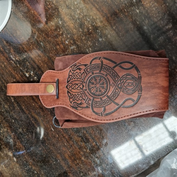 Vegan viking pouch