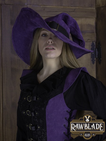 Wikka The Witch's Hat - Suede Violet