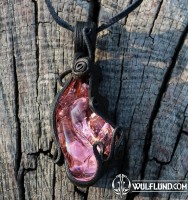 Rose Glass Pendant Rose Glass Pendant