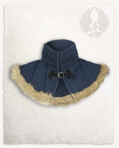 Nimue Fur Mantle Blue