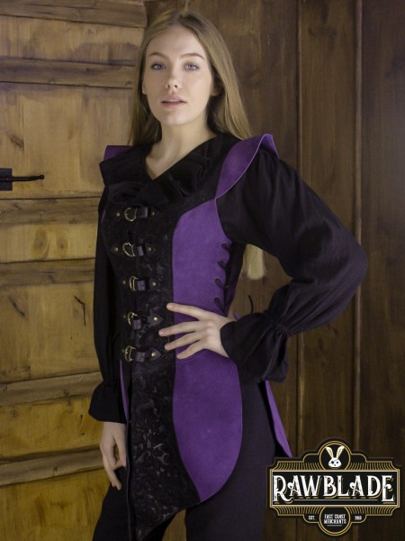 Ylenne Doublet - Black/Purple