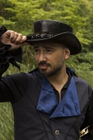 Leather Top Hat Leather Top Hat