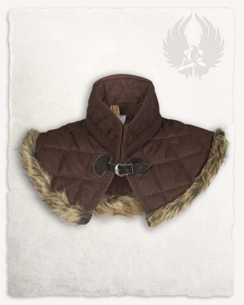 Nimue Fur Mantle Brown