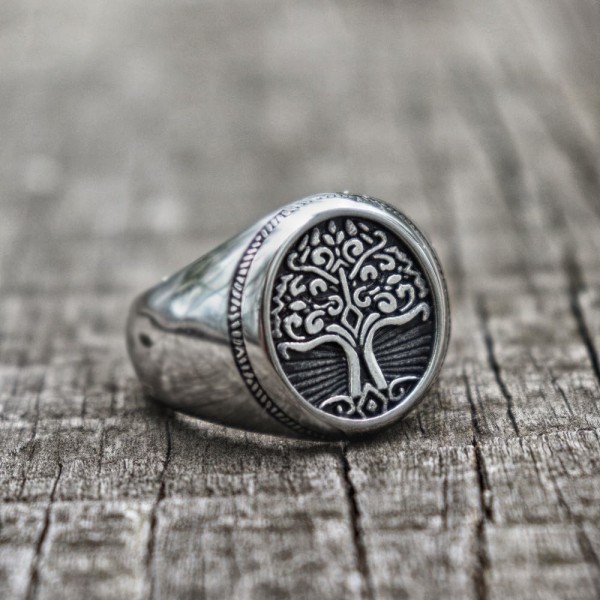 Tree of Life Seal Ring