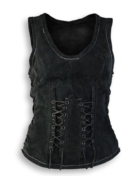 Sarina leather bodice
