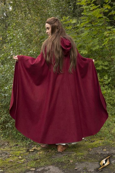 Godfrey Cape (Wool) - Red