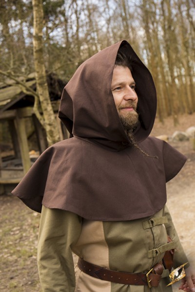 Epic Armoury Hood - Brown